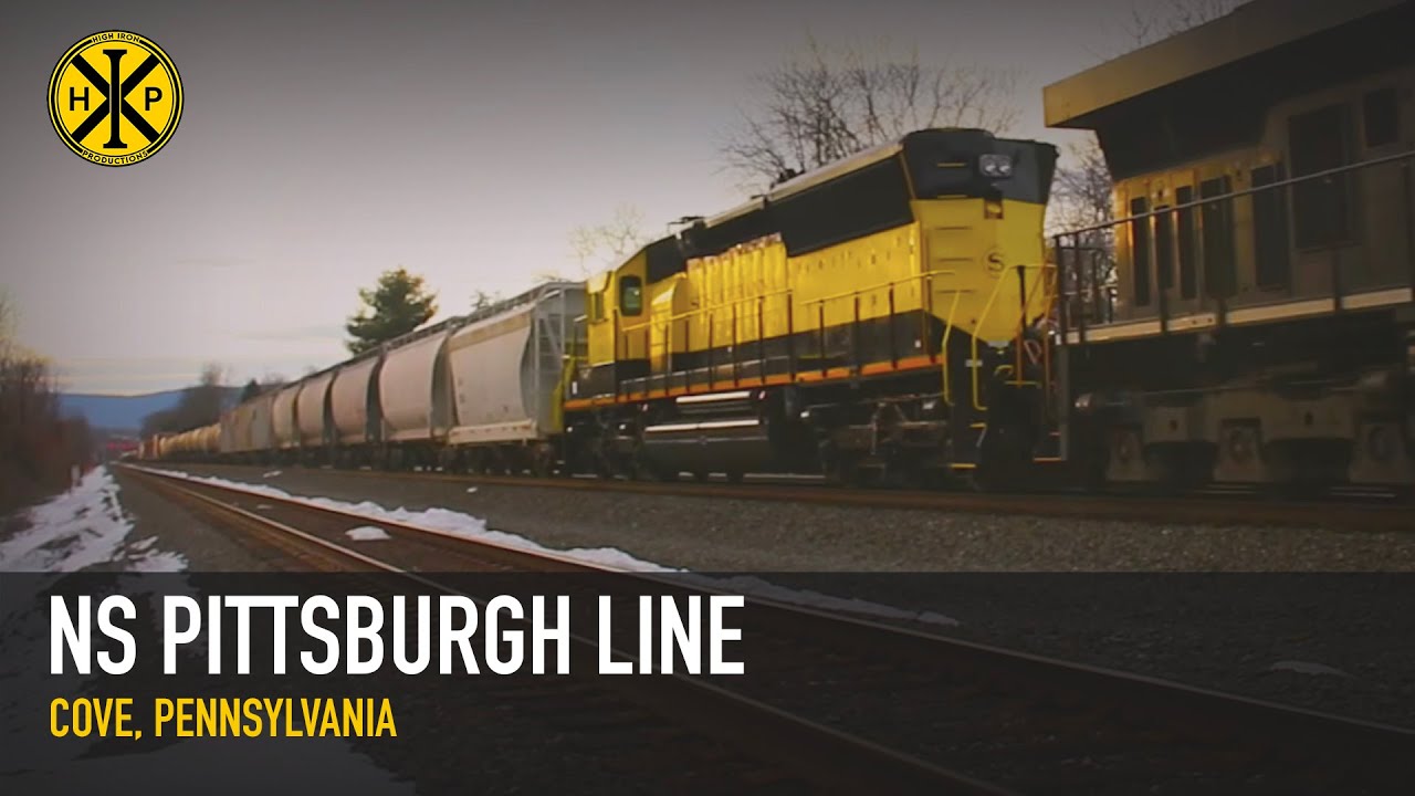 Golden Hour Action on the NS Pittsburgh Line