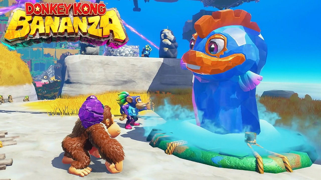 Donkey Kong Bananza - First 45 Minutes Gameplay Walkthrough Part 01 (4K)