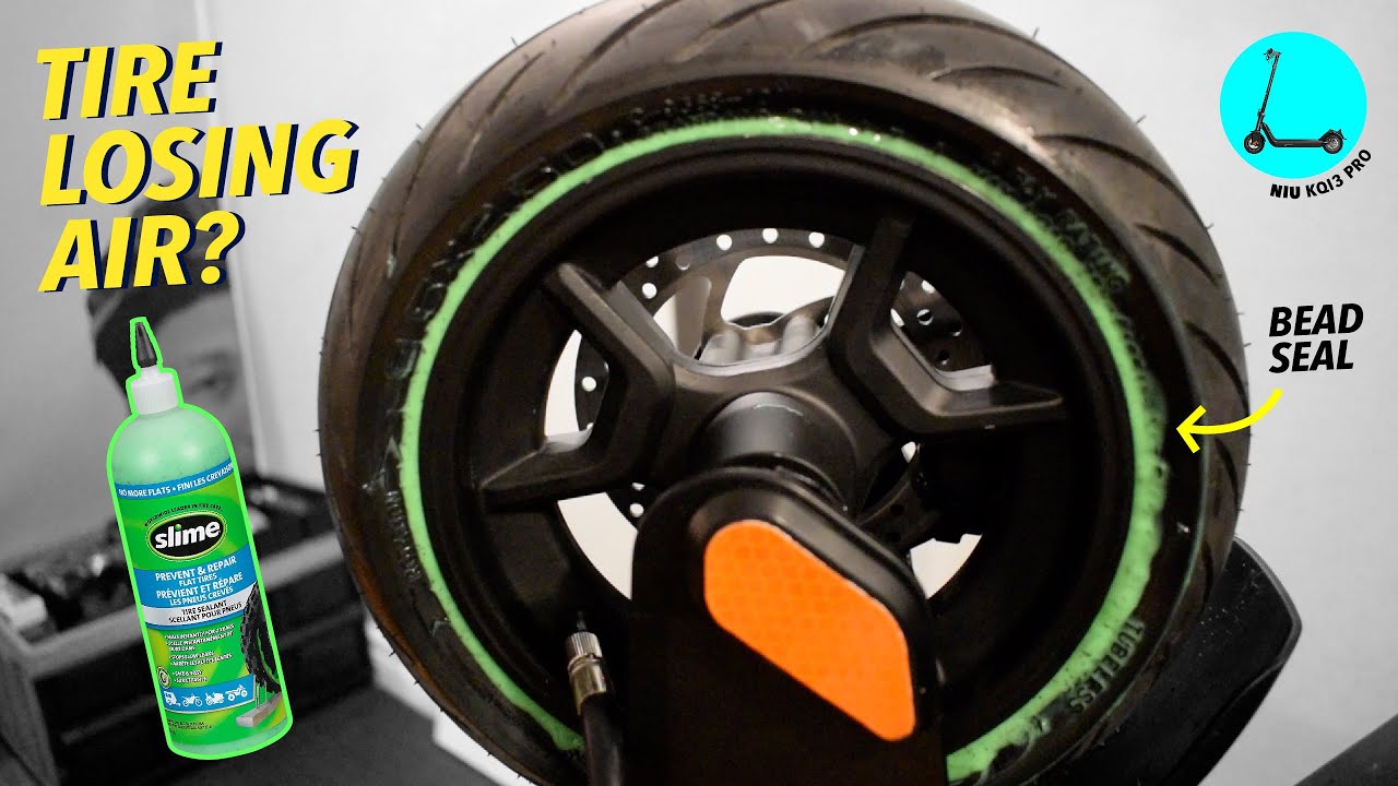 Tire Keeps Losing Air? Slime it!