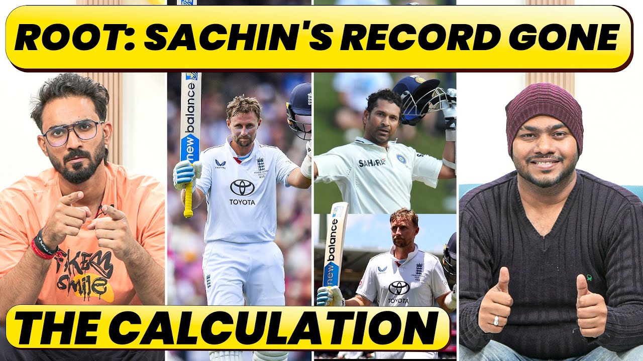 ROOT 41 TEST TONS, SACHIN 51, ROOT 13921+, SACHIN 15921. 2027 - ROOT TO BREAK SACHIN'S RECORD