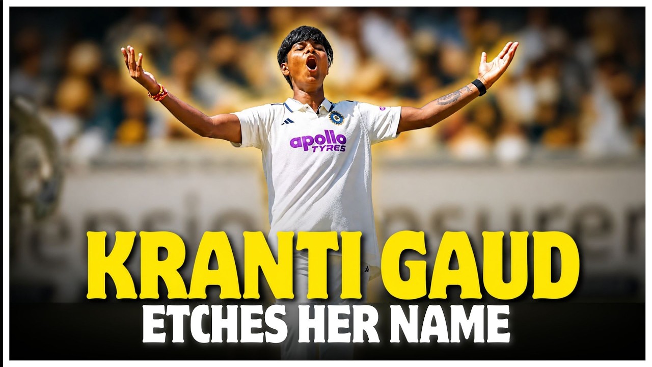 Kranti Gaud przechodzi do historii | #krykiet