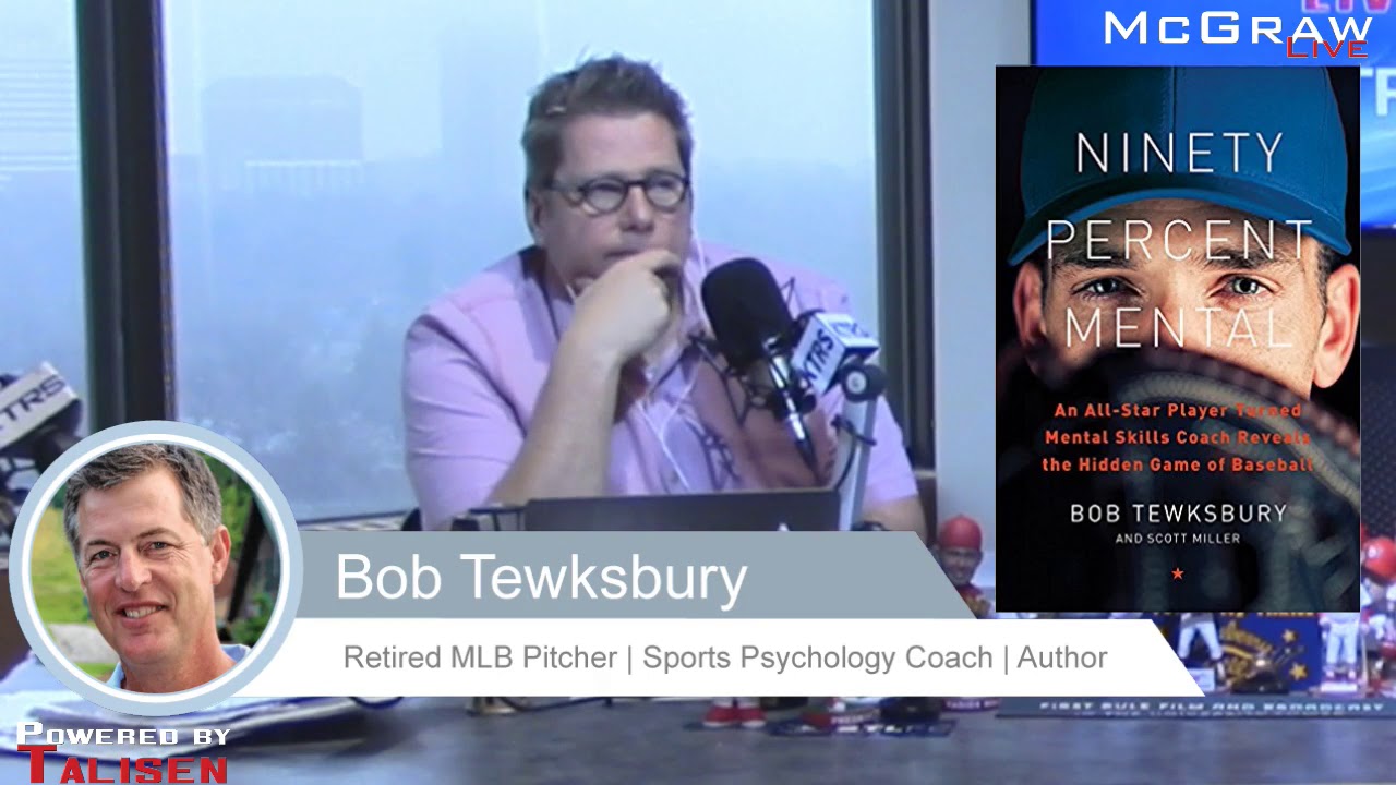 Bob Tewksbury retired MLB pitcher and sports psychology coach new book &ldquo;Ninety Percent Mental&rdquo;