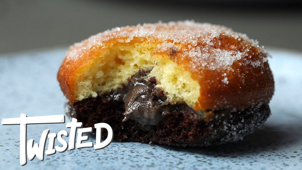 Homemade Cookies And Cream Donuts