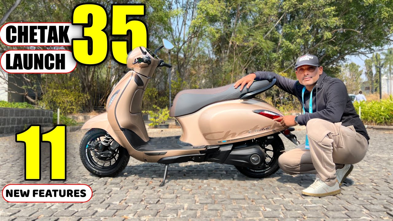 New Bajaj Chetak 3501 Launch 2025 model With High Range Advance Features And Low Price Detail Review