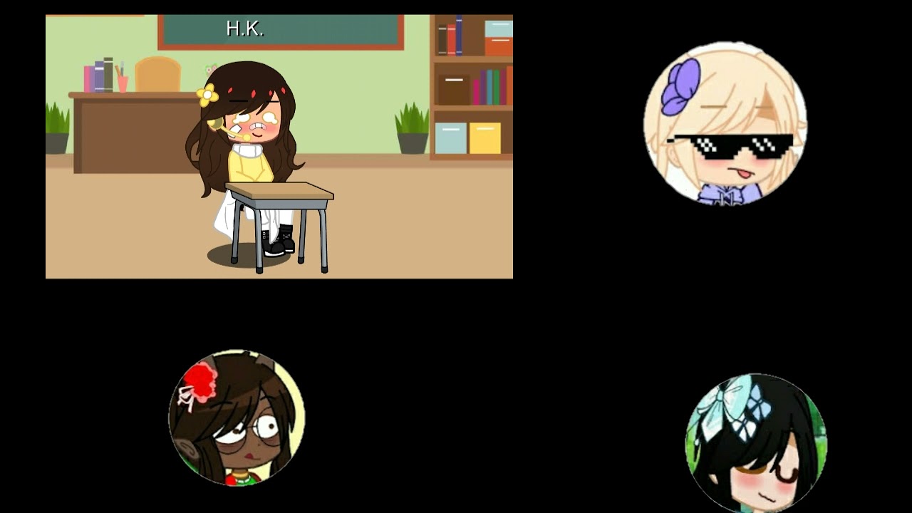 zoom  the kids are misbehaving. I know them, they fell asleep in school. And someone else is dancing