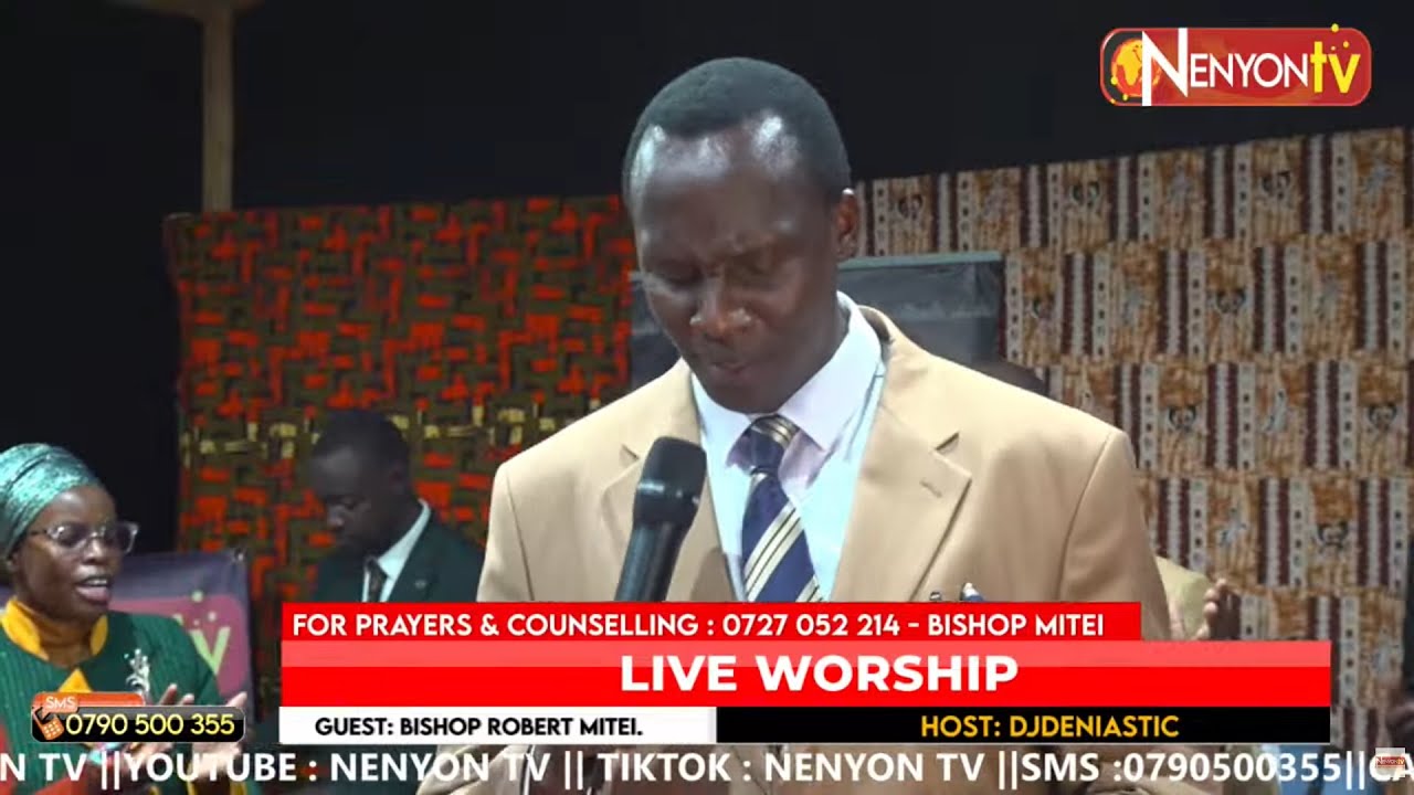 Bishop Mitei & Worship Team live on Nenyon TV | Jan 24, 2026