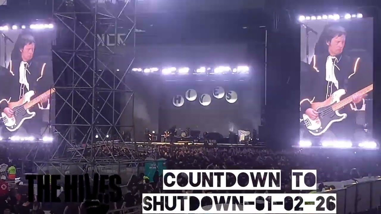 The Hives-Countdown to Shutdown-01-02-26 #thehivesenhuracan