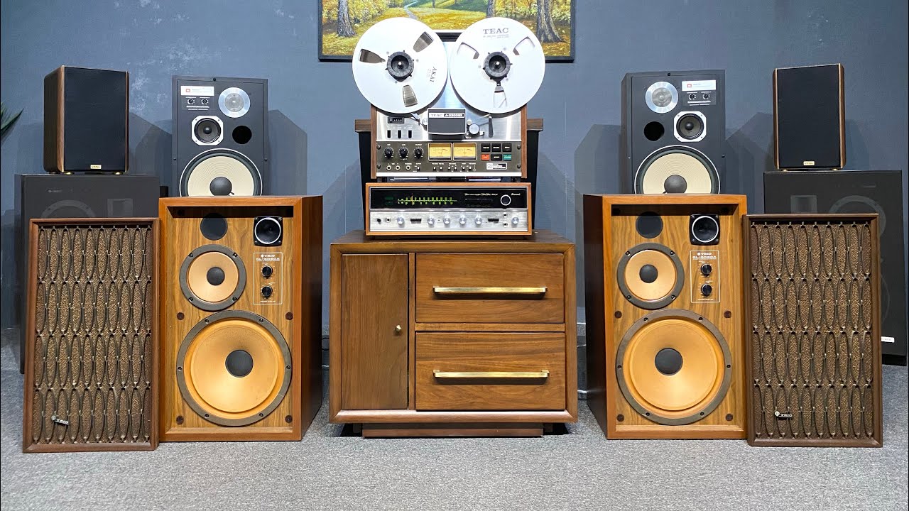 ZẺ MÀ HAY BẤT NGỜ! 33,8TR cả bộ XE PHÁO MÃ Sansui 5000A, Kenwood KL-5060A, Teac A-3300SX