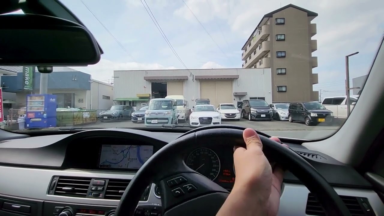 走行動画👀🌈新鮮入荷情報！ＢＭＷ ３シリーズ LBA-US20 320iツーリング 2012年 H24/6 ホワイト系 FAT 7.1万KM 福岡久留米店