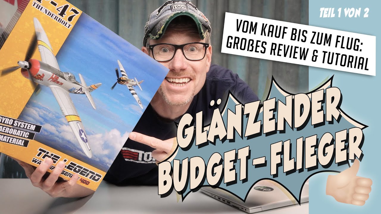P47 Thunderbold RC-Warbird (RTF) | Das große Review | Teil 1: Kauf & Unboxing
