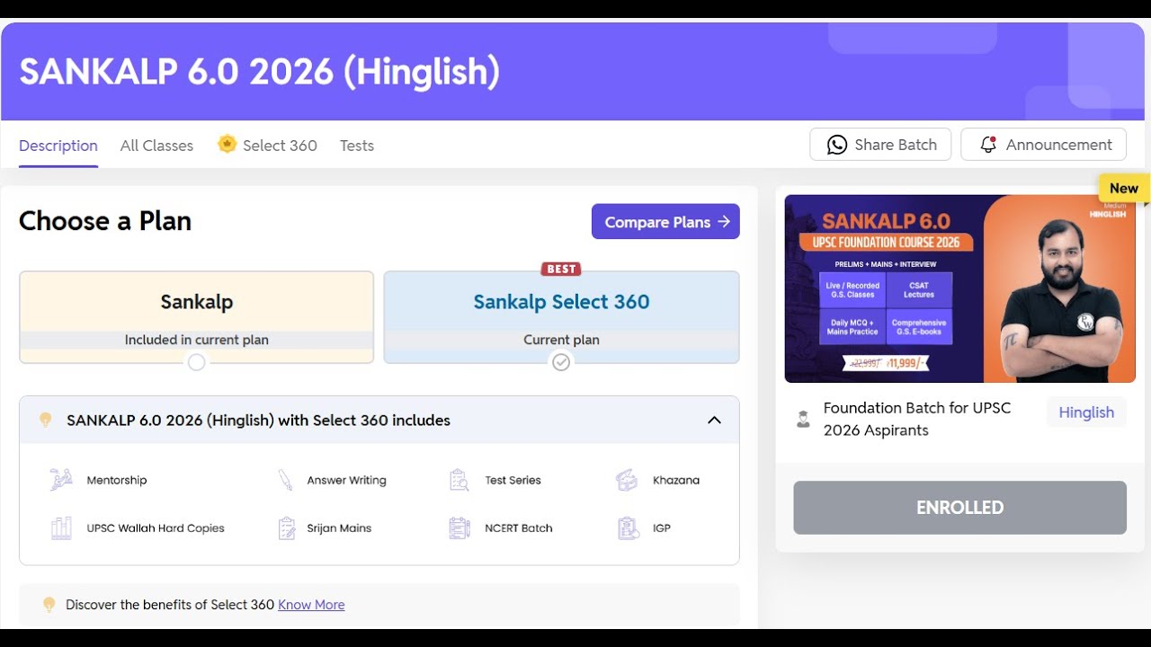 Is PW Sankalp 6.0 Worth It? Complete Review of Hinglish UPSC Batch
