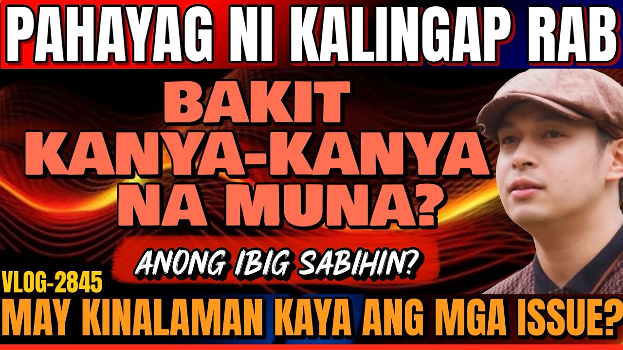 KALINGAP PARTNERS PANAHON NA PARA MAGKANYA-KANYA? BAKIT NGA BA? RAB MATUBANG CHANNEL KUMUSTA NA?