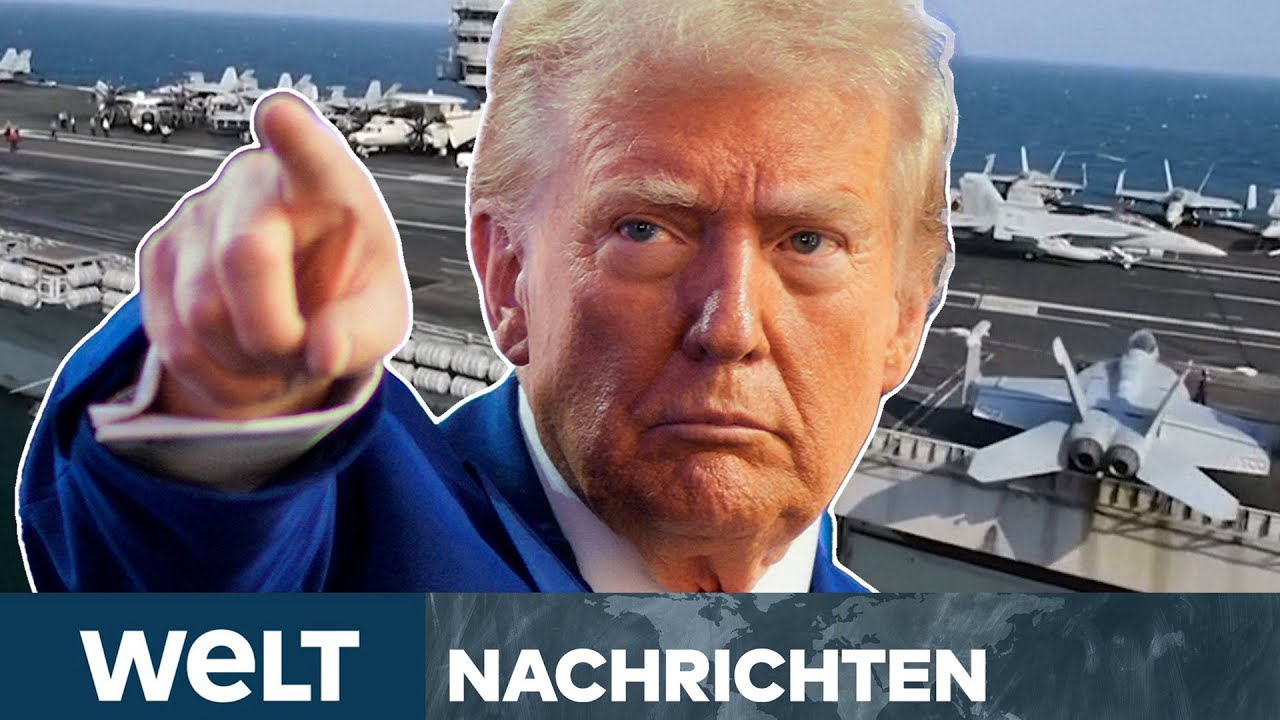 IRAN: Armada von Trump in Golf-Region! Angriff der USA? Teheran droht mit Rache I WELT STREAM