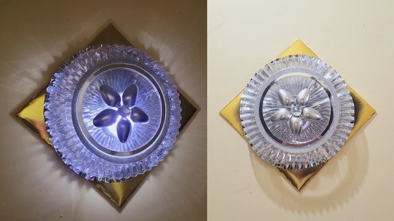 Mira esta original lámpara de pared, fácil - Original wall lamp, easy