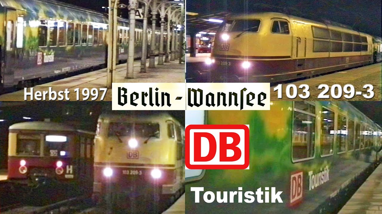 BR103 + DB Touristikzug + S-Bahn