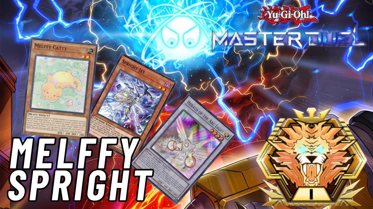 Melffy Spright Ranked Gameplay Season 22 [Yu-Gi-Oh! Master Duel]
