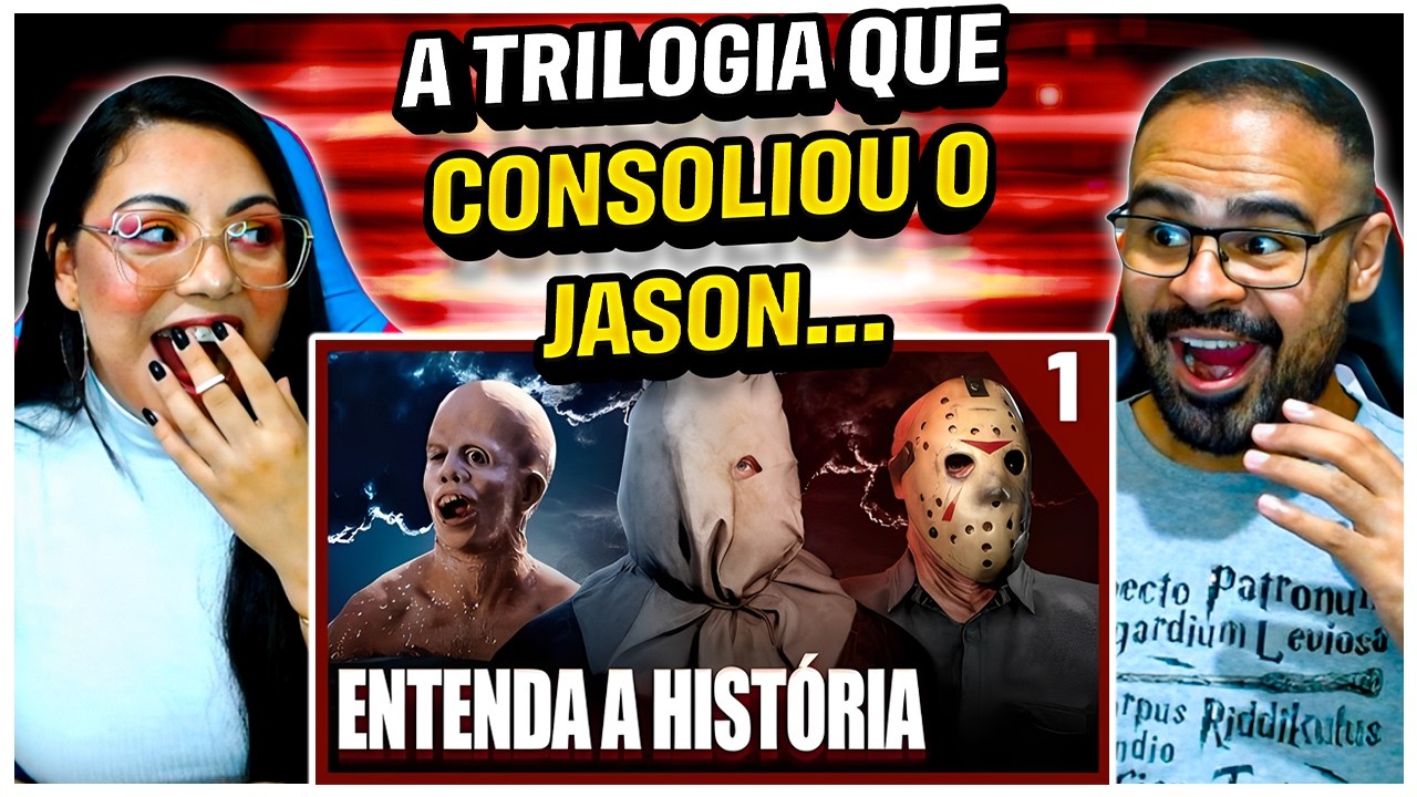 REACT CANAL PEEWEE | Saga Sexta-Feira 13 REMAKE | Cronologia e História de Jason Voorhees | PT. 1