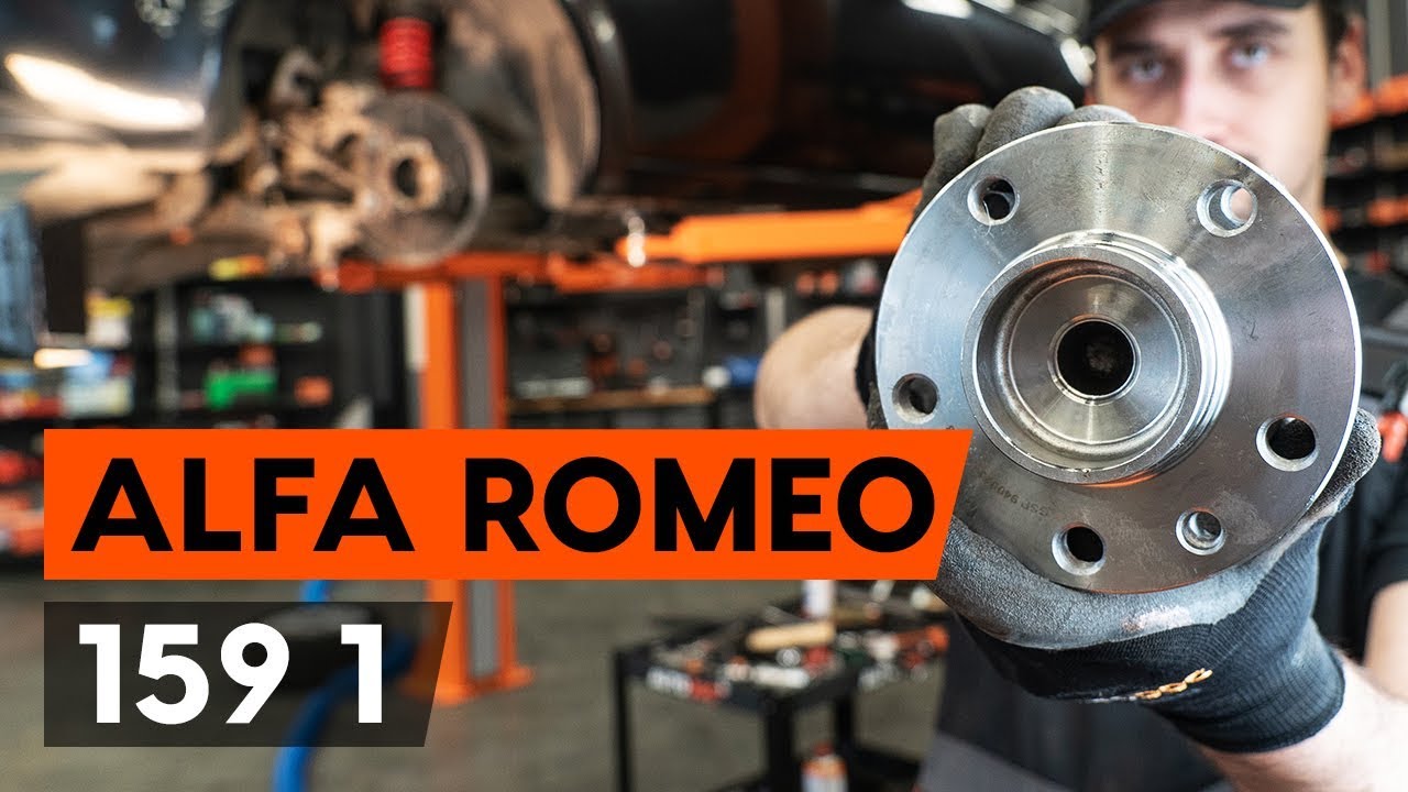 Jak wymienić tylny łożysko koła w ALFA ROMEO 159 (939) [PORADNIK AUTODOC]