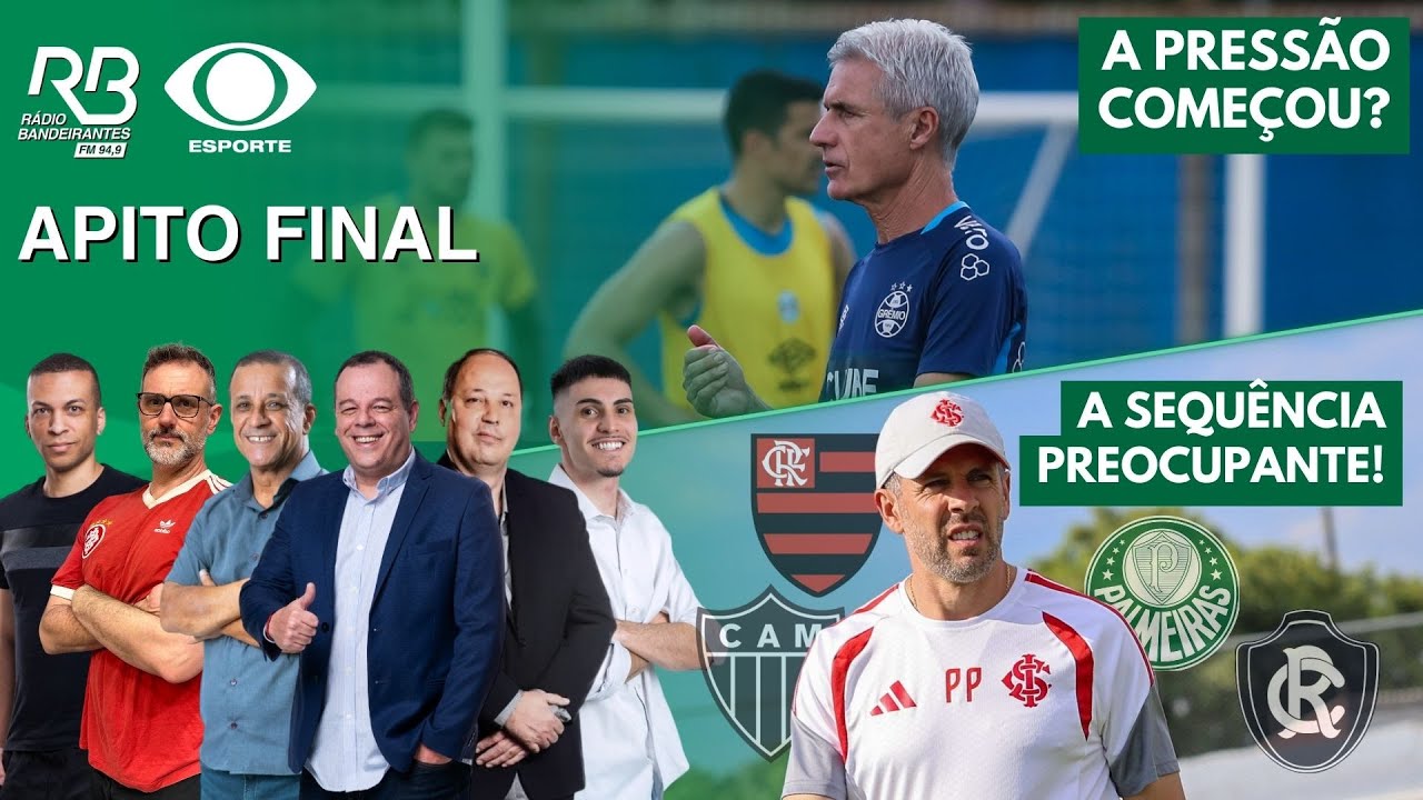LU&Iacute;S CASTRO EST&Aacute; PRESSIONADO? | A SEQU&Ecirc;NCIA PREOCUPANTE DO INTER! | Apito Final (30/01/2026)