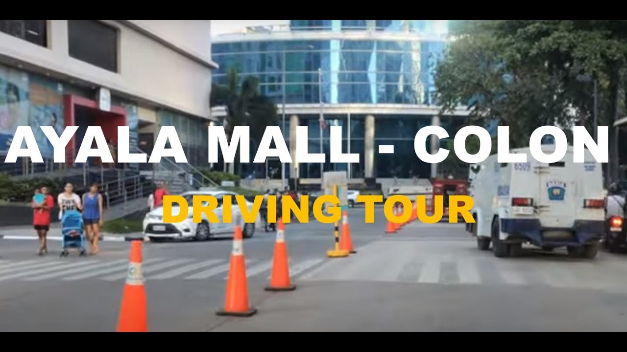 Ayala Mall Cebu to Colon St. Road tour. Cebu City