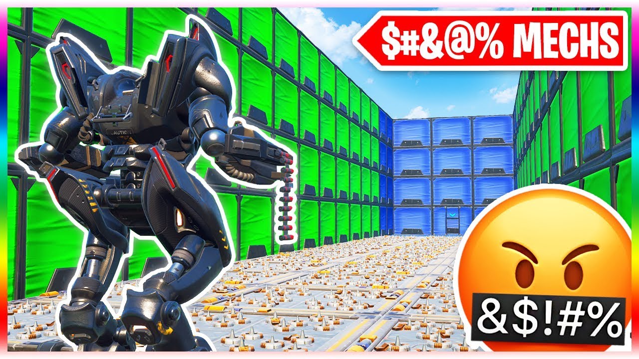 $#&@% MECHS!! (Fortnite Mech Deathrun)