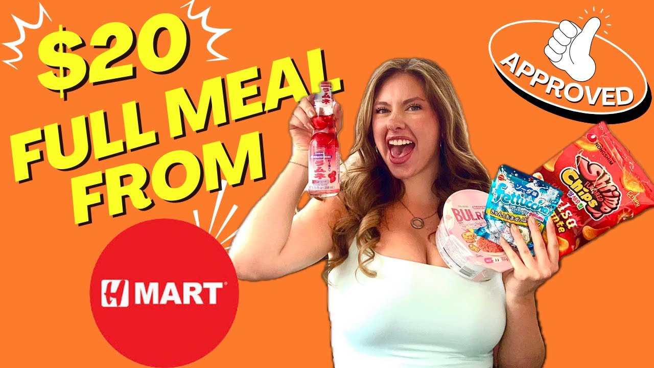 What $20 Gets You at H-Mart (Shocking Taste Test)