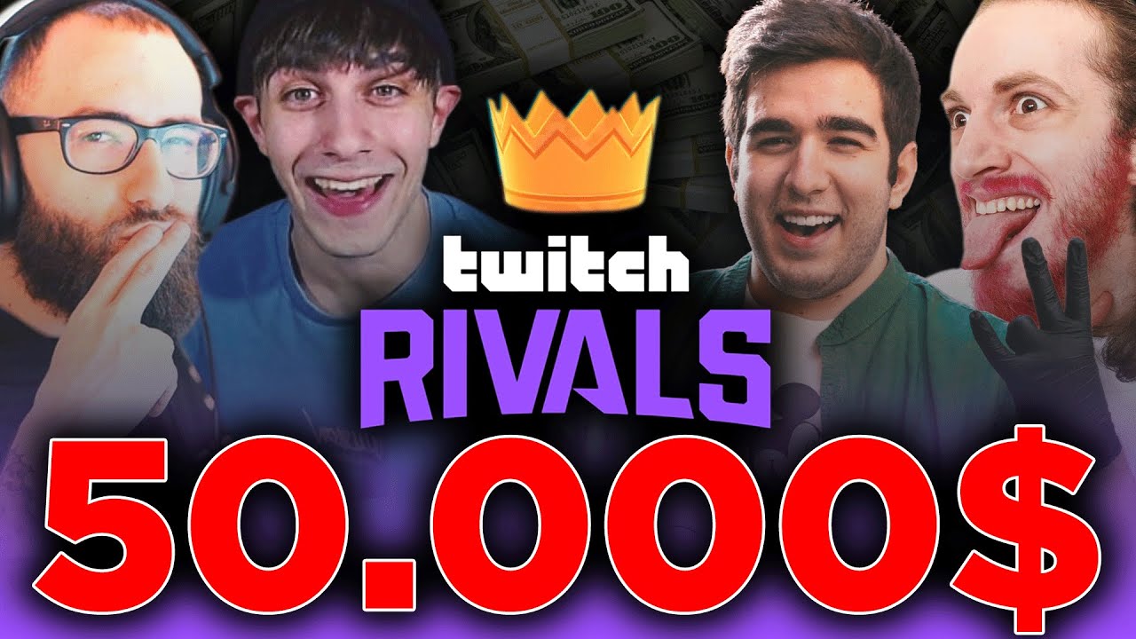 50.000$ TWITCH RIVALS con BLUR, MARZA, MASSEO [Fall Guys]