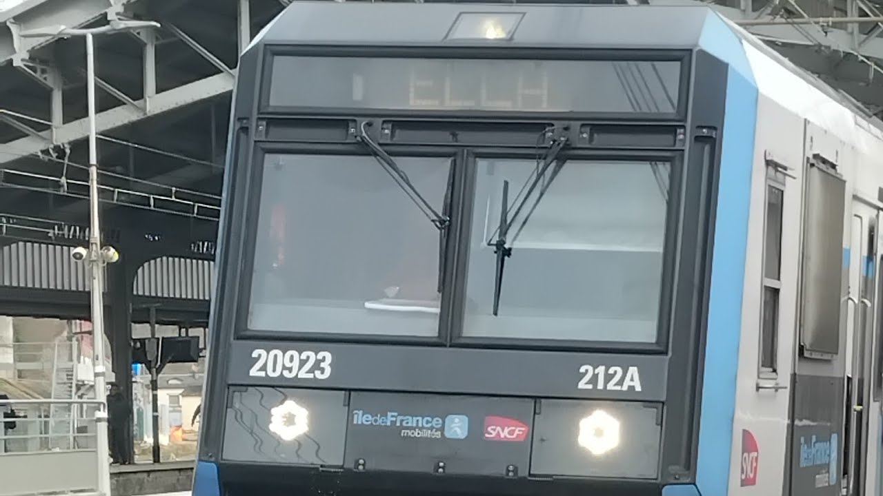 Trajet dans la z20900 IDFM 212A de la gare la Norville-Saint-Germain-lès-Arpajon et la gare Arpajon