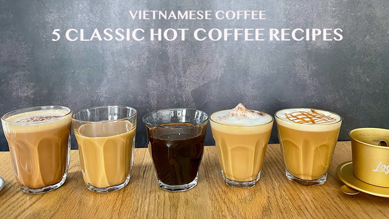 HOW I MAKE HOT VIETNAMESE COFFEE  - 5 HOT COFFEE RECIPES
