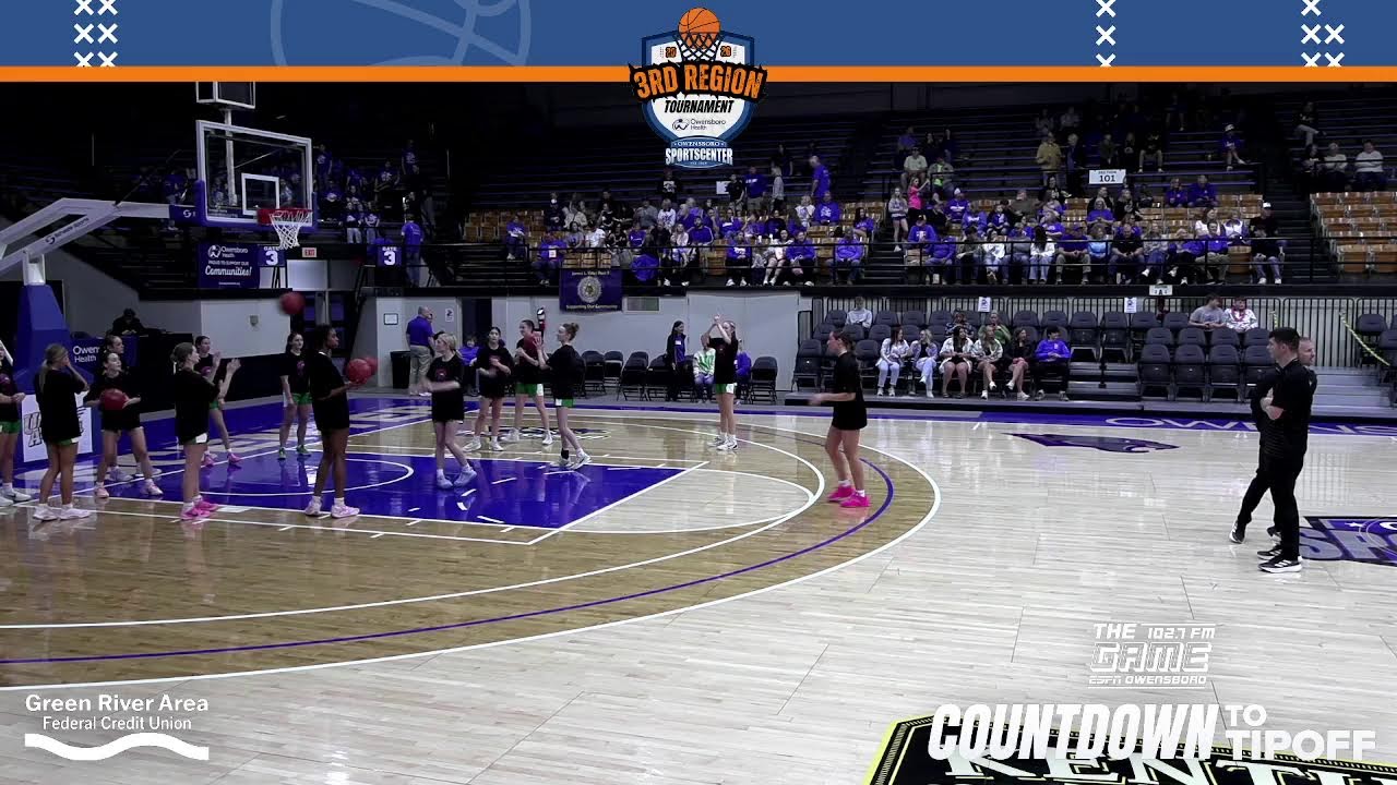 Girls 3rd Region Basketball Tournament Countdown to Tipoff BTYB Green River Area FCU