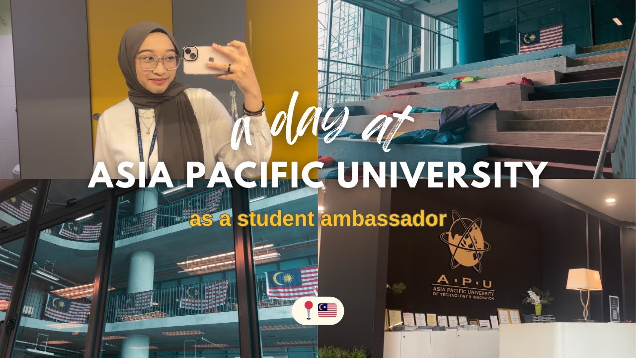 APU vlog : a day of a student ambassador at Asia Pacific University