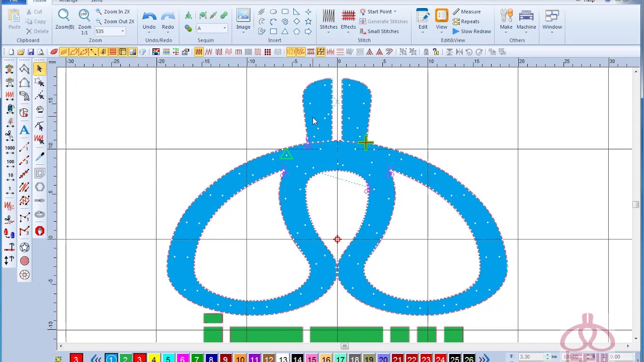 isew EMBCAD 10 Design a pattern