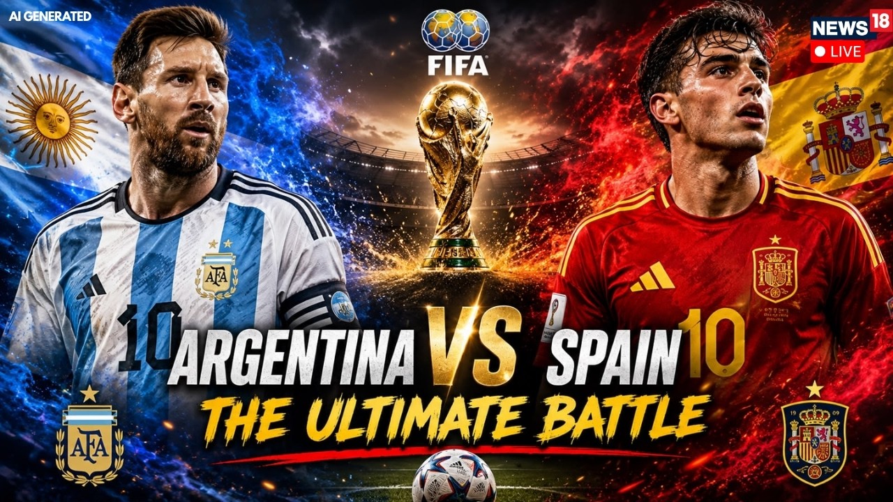Argentina VS Spain LIVE | FIFA 2026 FINAL | Rodrigo Hern&aacute;ndez | Messi | FIFA 2026 Match | N18G