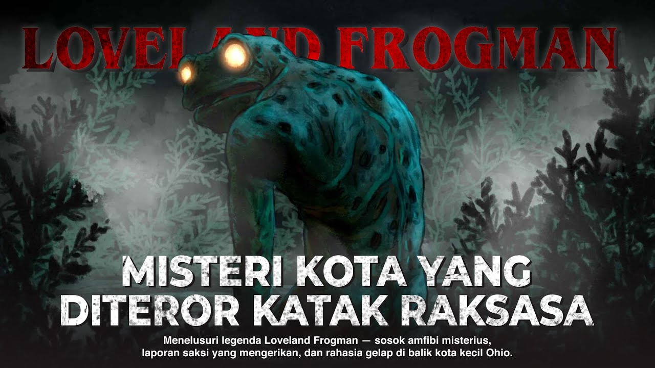Mengenal Loveland Frogman: Cryptid Amfibi Misterius dari Ohio