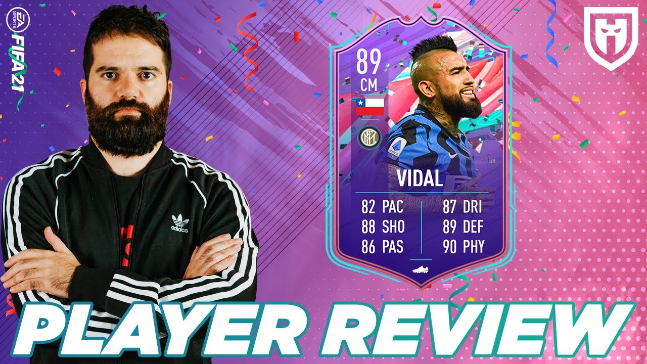 VIDAL 89 &Egrave; IL CENTROCAMPISTA PERFETTO /// FIFA 21 PLAYER REVIEW