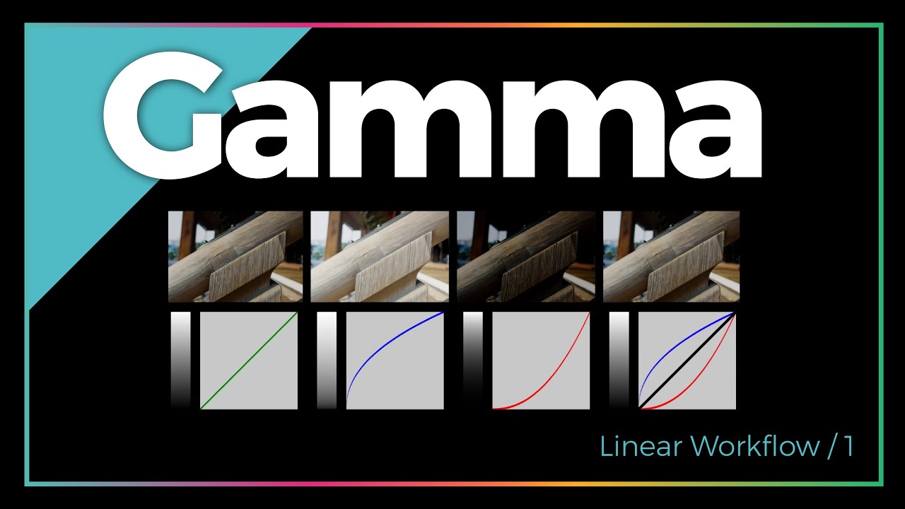 Linear Workflow. Parte 1: Gamma.