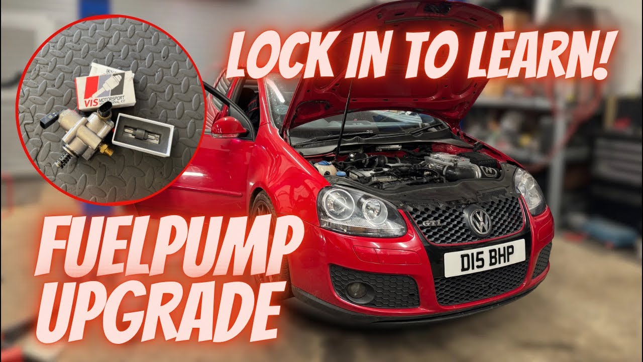 FUEL PUMP UPGRADE (step by step) How to fit hpfp internals MK5 golf gti LOCK IN TO LEARN