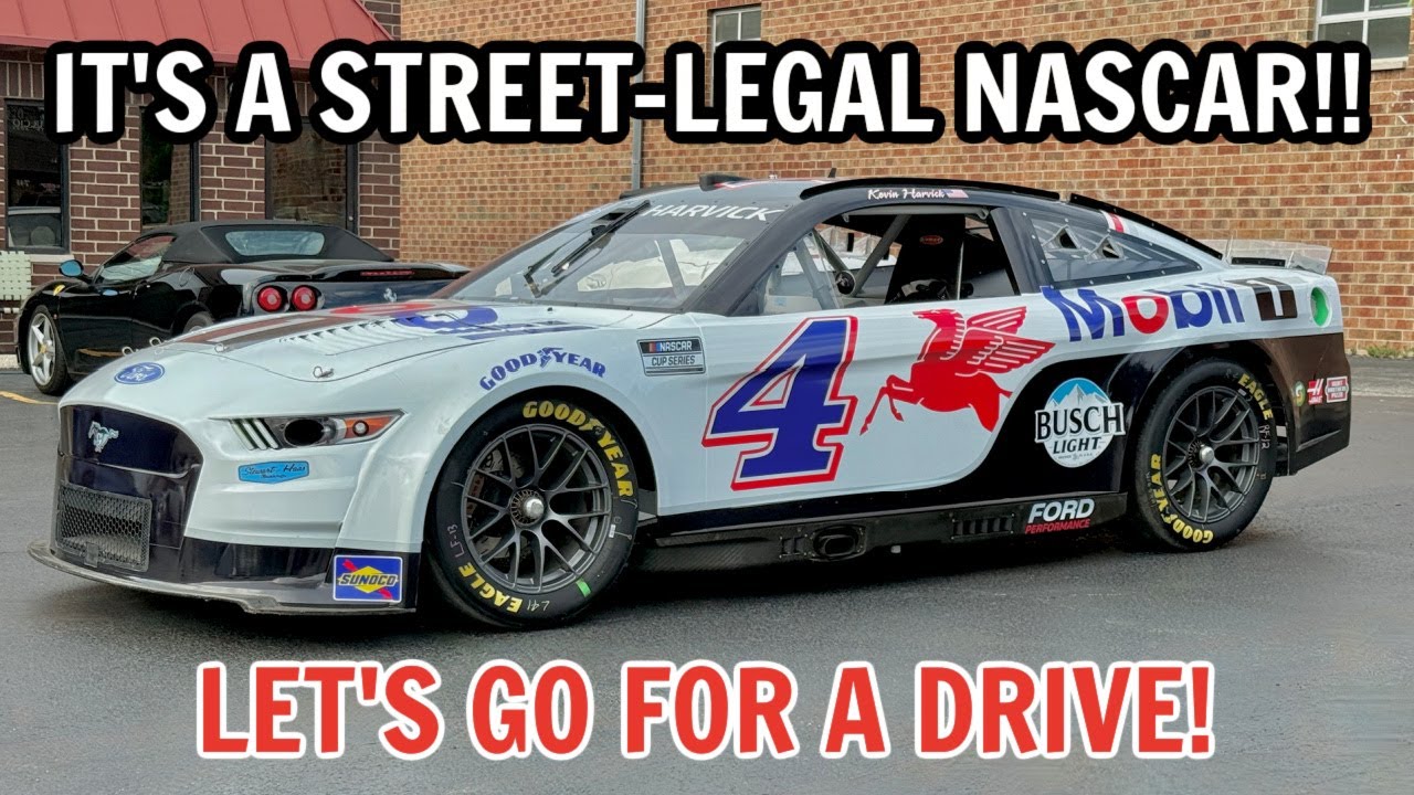 My Friend Bought A STREET-LEGAL NASCAR! LET'S GO!