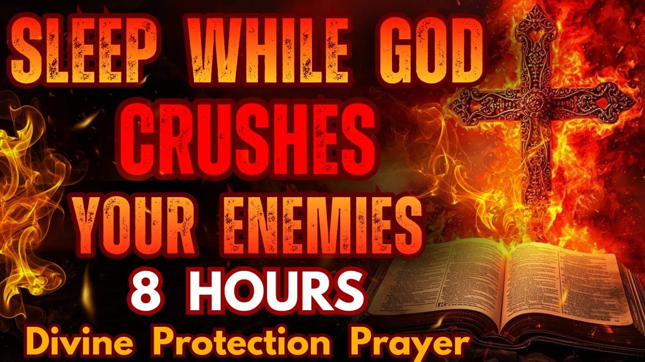 Sleep While God Crushes Your Enemies: 8 Hours Divine Protection