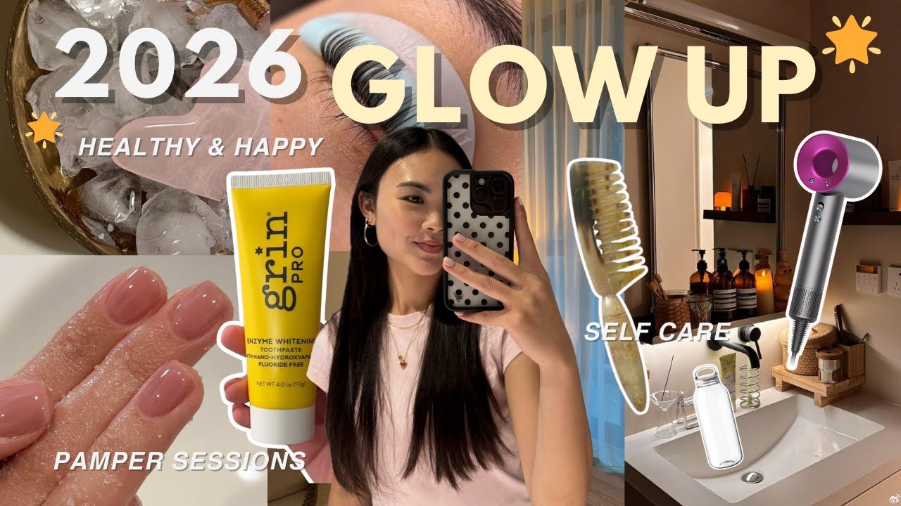 2026 ULTIMATE GLOW UP VLOG 🌟 lash lift, brows, nails, self-care haul, maintenance routine etc. ✨🌷🫧