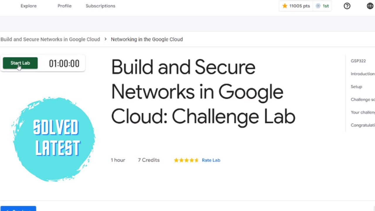 Build and Secure Networks in Google Cloud: Challenge Lab New lab Updated  solved
