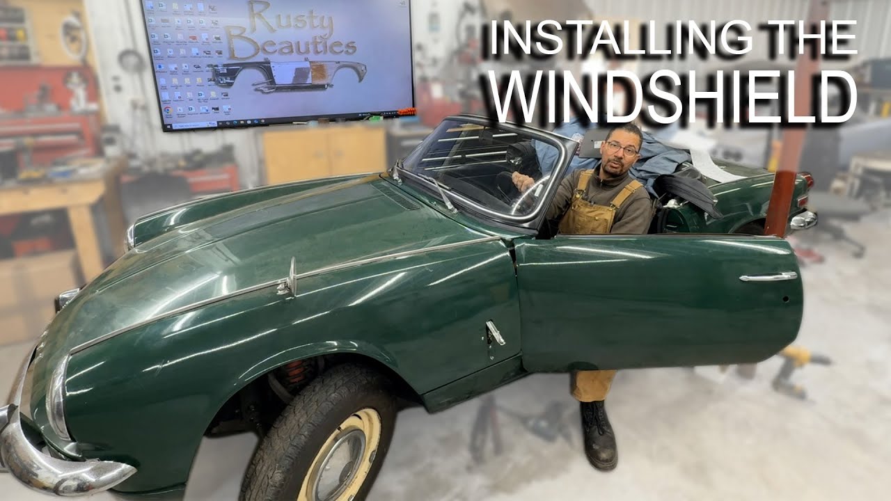 1967 Spitfire MK3 - Part 7 - Installing the windshield