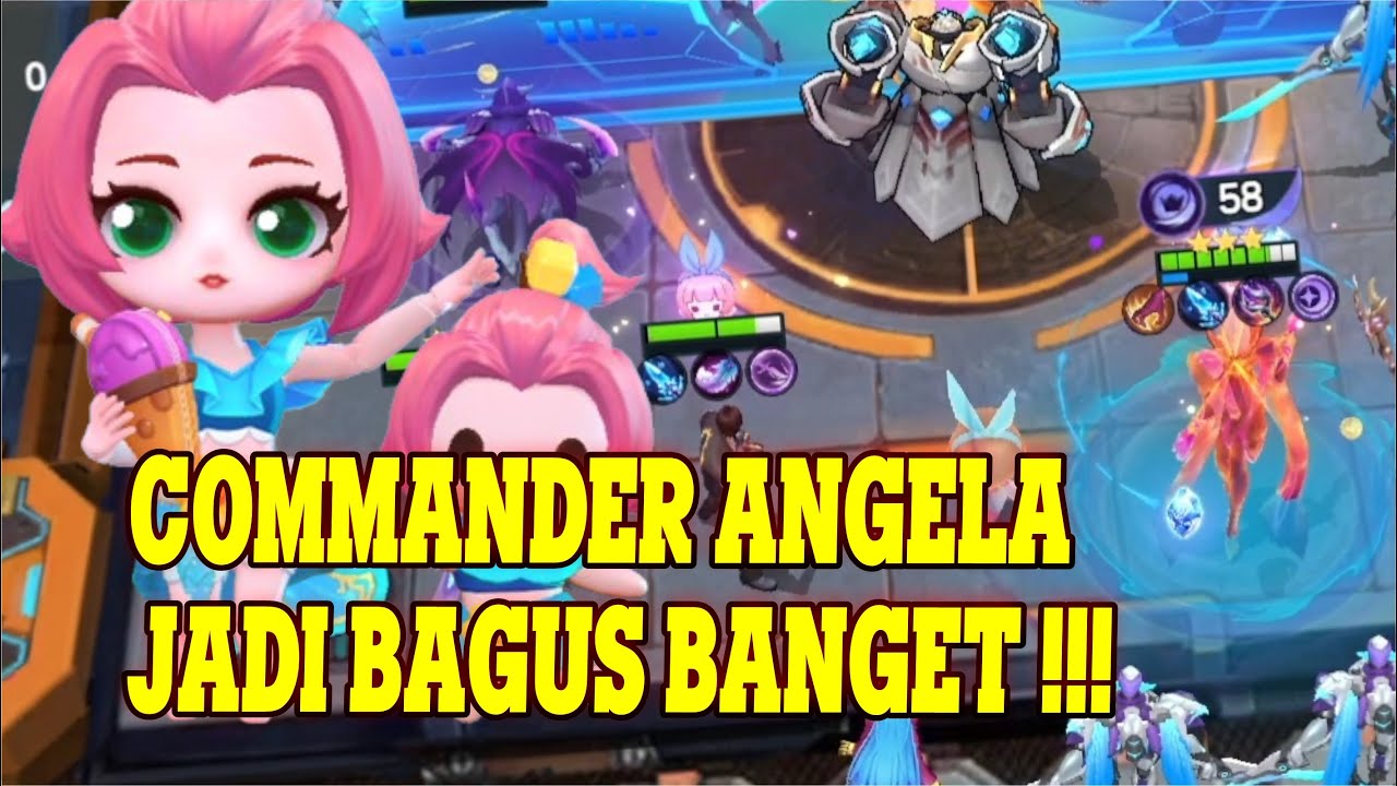 COMBO PUSH RANK TERKUAT UNTUK COMMANDER ANGELA !! PASTI BISA JUARA 1 TERUS !!