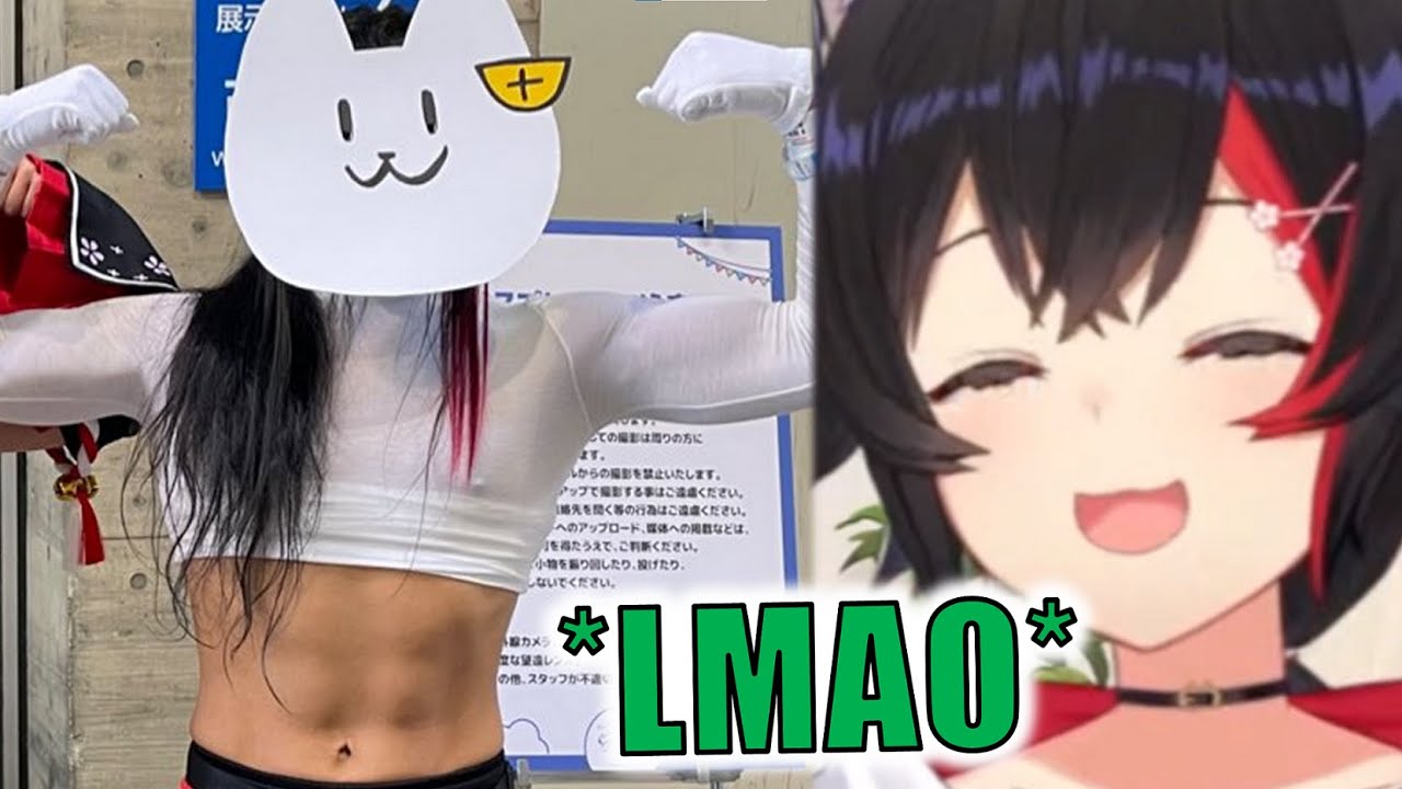 [ 18 Mar 2024 ] Mio very amused at all these BUFFED Cosplayers [ Eng Subs ]
