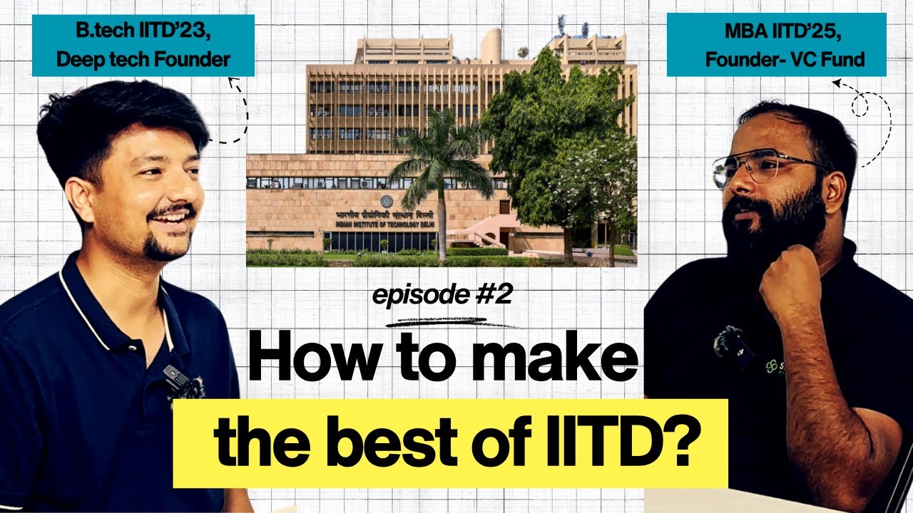 From IITD to VC & Deep Tech |  Fundraising, Networks & Startup Secrets I EP02 | Ft. Amar Dixit