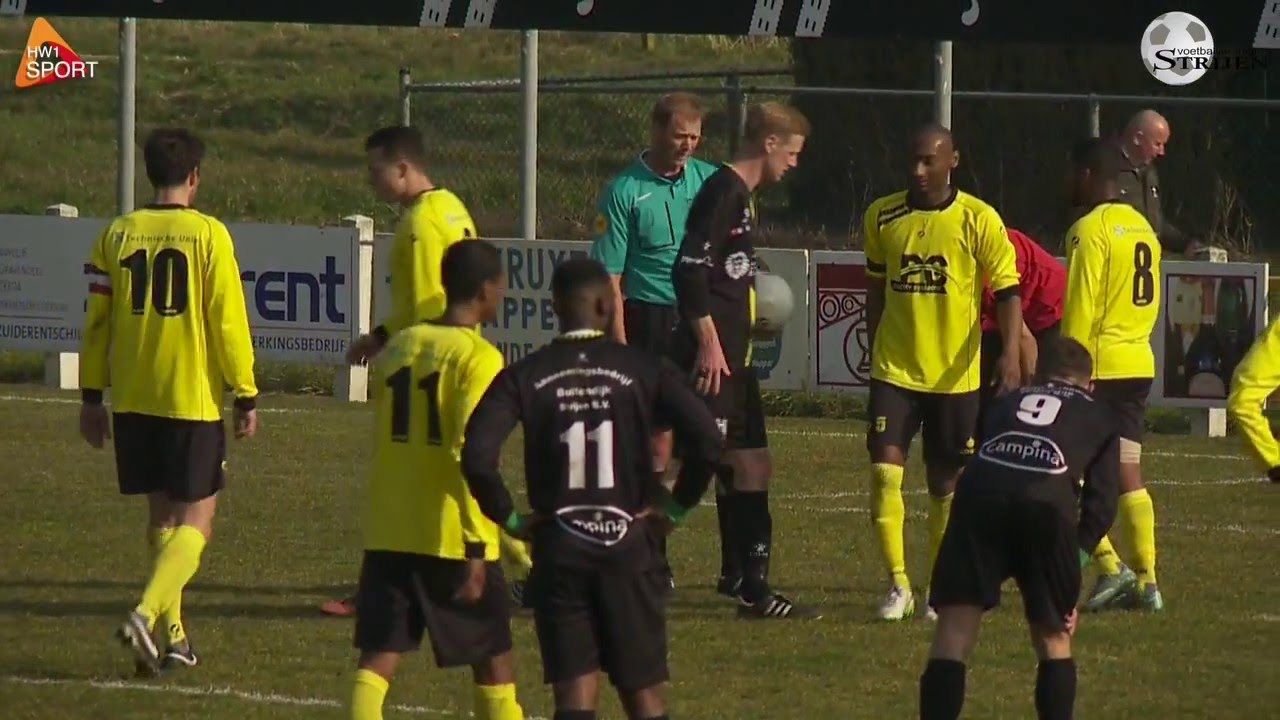 Voetbalderby vv Strijen vs FC Binnenmaas | HW1 Sport Hoeksche Waard