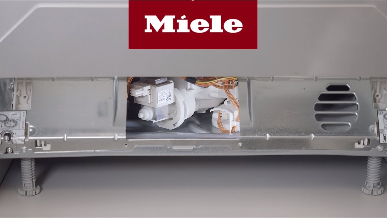 How to replace the drain pump of the Dishwasher? | Miele