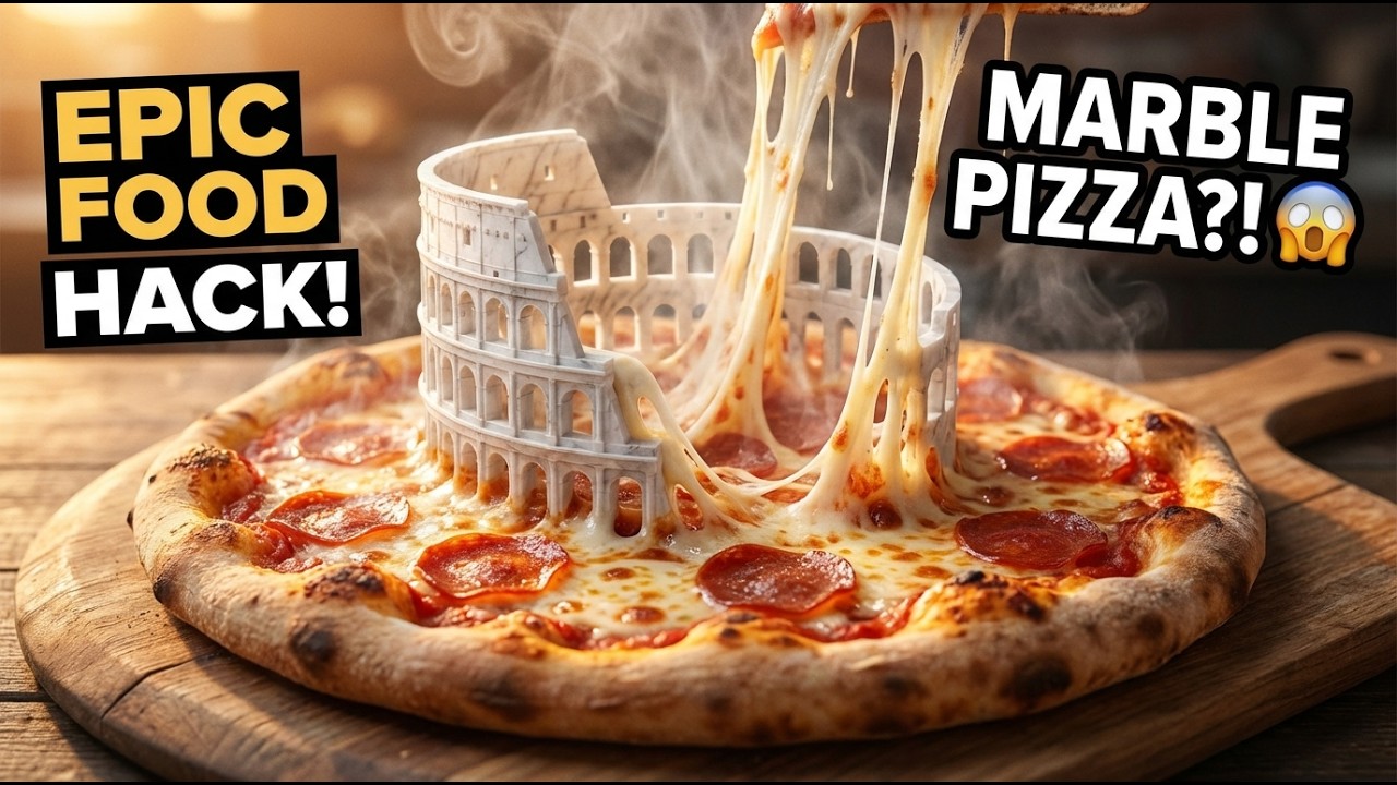 FAMOUS CITIES Growing Out of Food! 🍔🏙️ (Satisfying 3D)