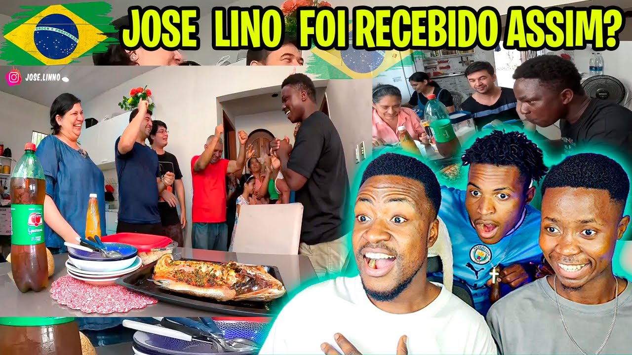 OLHA COMO FOI RECEBIDO JOSE LINO EM MANAUS-NO BRASIL ISSO FOI INCRIVEL