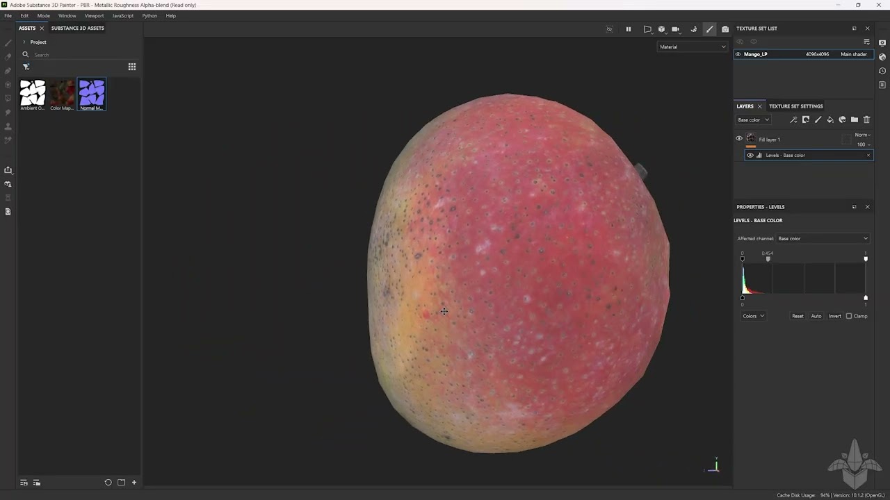 High to Low Photogrammetry Model Bake Using Substance Painter UPDATED